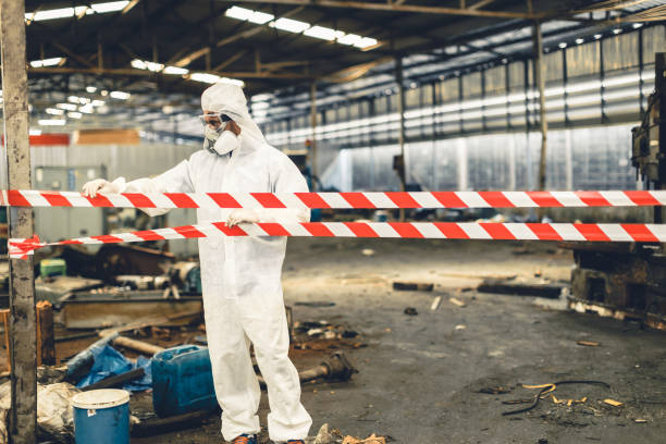 Professional Odor Removal technician working in Mineral Ridge, OH